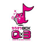 RELAX DESIGN (dept)さんのカラオケBOXQ×３のロゴへの提案