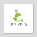 samasaさんの住宅会社　「サクラホーム」　ロゴへの提案