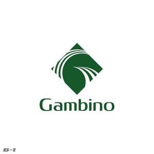 さんの「Gambino 」のロゴ作成への提案