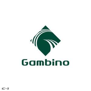 さんの「Gambino 」のロゴ作成への提案