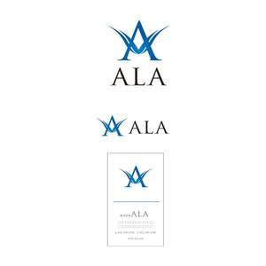  K-digitals (K-digitals)さんのWEB会社『ALA』の名刺デザイン作成依頼への提案