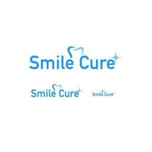 株式会社バズラス (buzzrous)さんの歯のホワイトニング商材名「smile cure（スマイルキュア）」のロゴへの提案