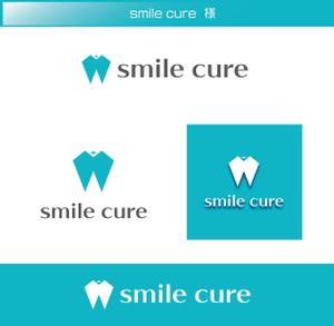 FISHERMAN (FISHERMAN)さんの歯のホワイトニング商材名「smile cure（スマイルキュア）」のロゴへの提案