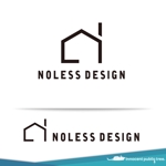 Innocent public tree (nekosu)さんの建設会社「NOLESS  DESIGN(読み方：ノレスデザイン)」のロゴへの提案
