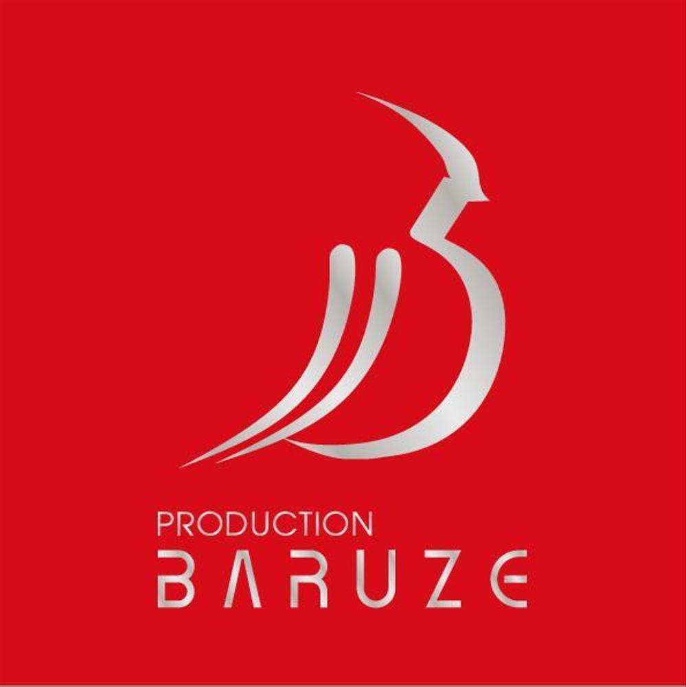 「PRODUCTION　BARUZE」のロゴ作成