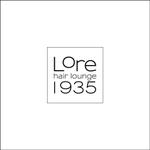 queuecat (queuecat)さんのヘアサロン「Lore hair lounge 1935」のロゴへの提案