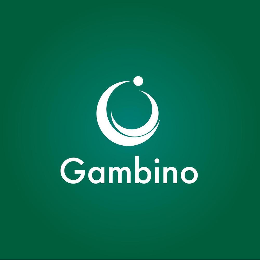 「Gambino 」のロゴ作成