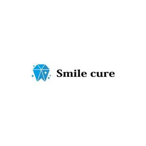 コトブキヤ (kyo-mei)さんの歯のホワイトニング商材名「smile cure（スマイルキュア）」のロゴへの提案