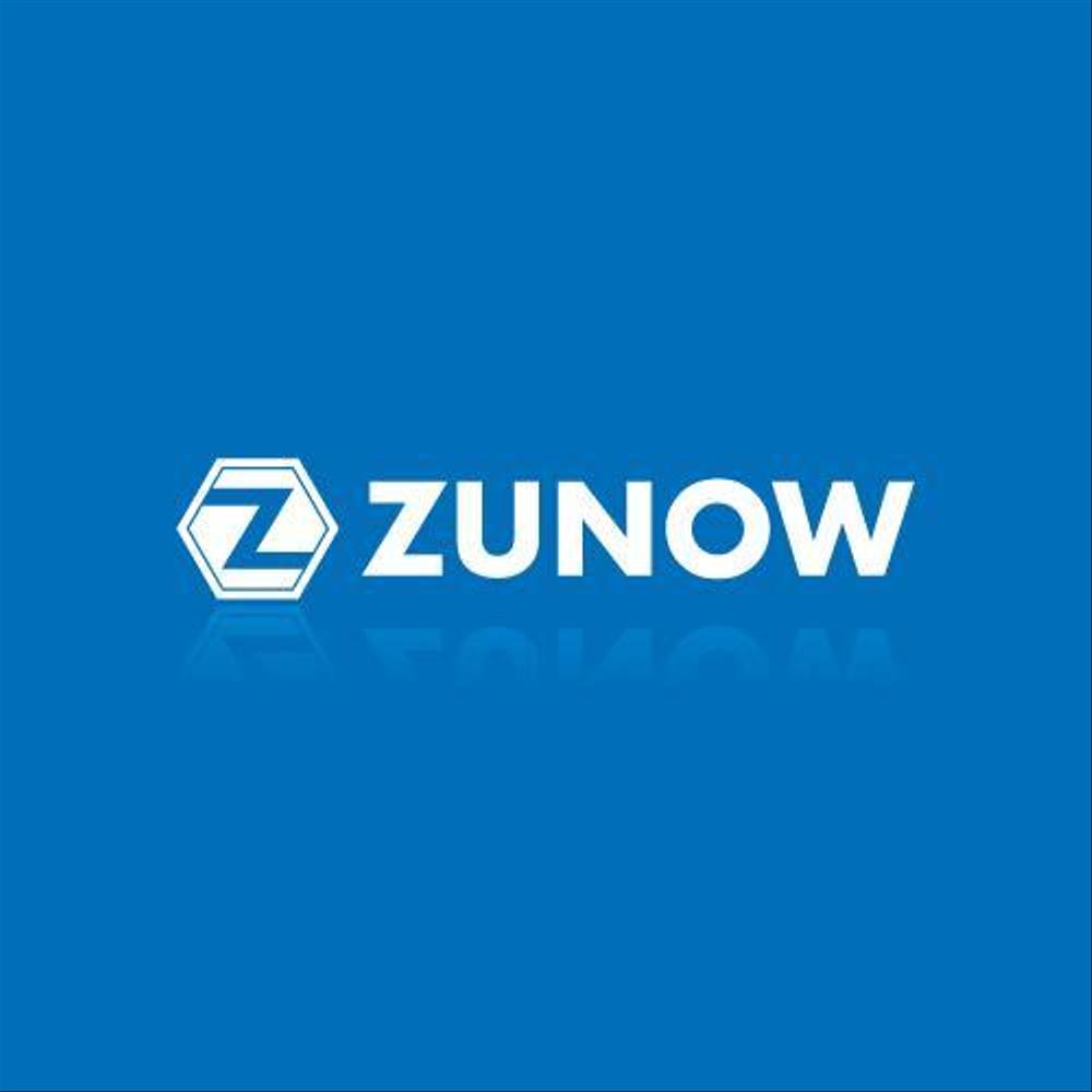 「ZUNOW」のロゴ作成