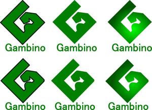 さんの「Gambino 」のロゴ作成への提案