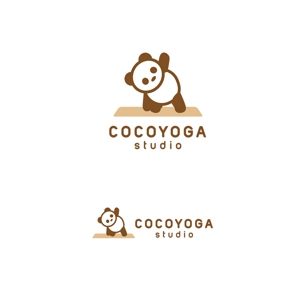  K-digitals (K-digitals)さんのヨガスタジオ「COCOYOGA」のロゴへの提案