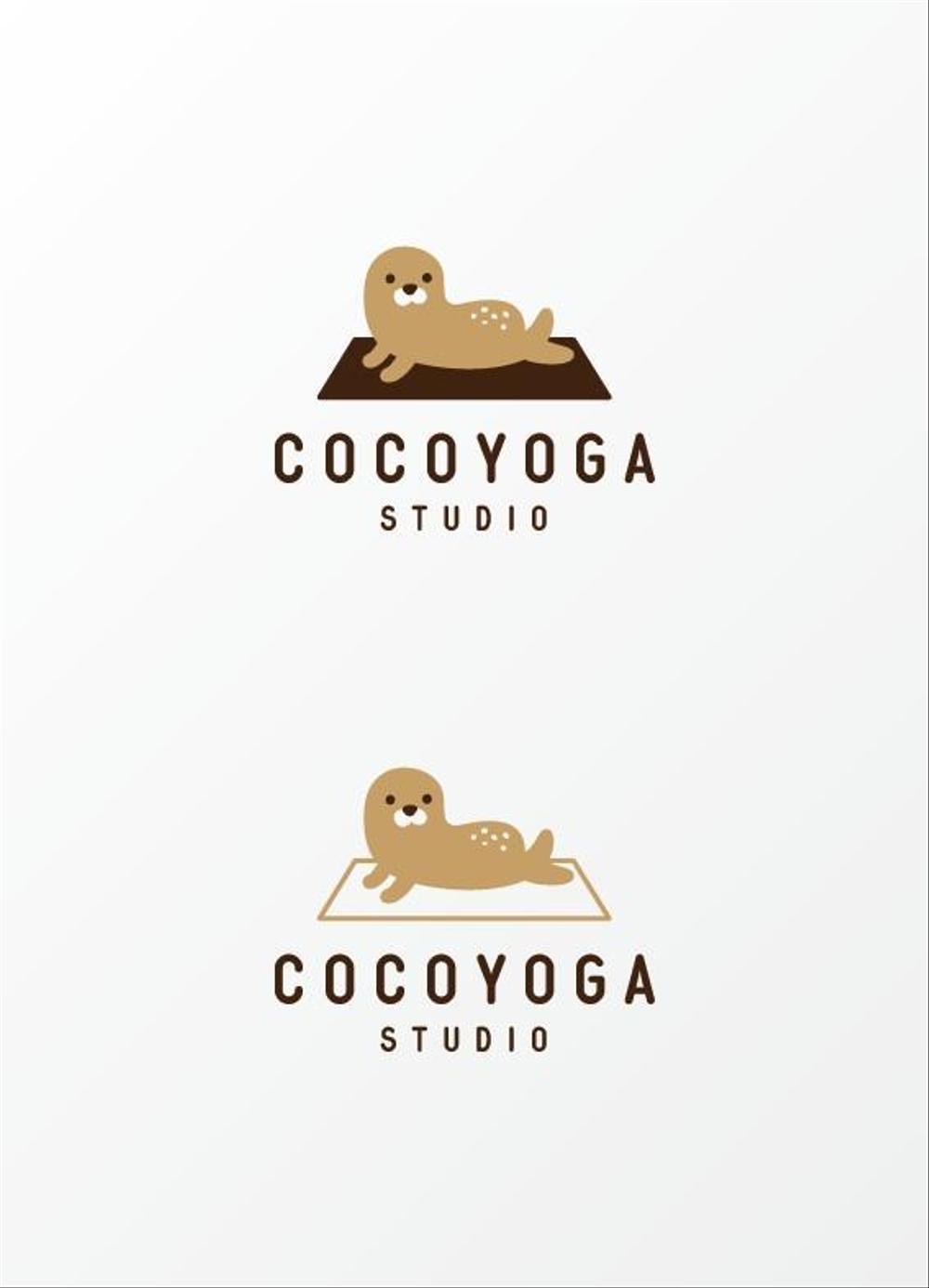 ヨガスタジオ「COCOYOGA」のロゴ