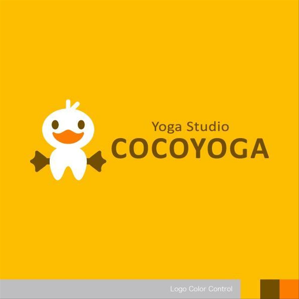 ヨガスタジオ「COCOYOGA」のロゴ