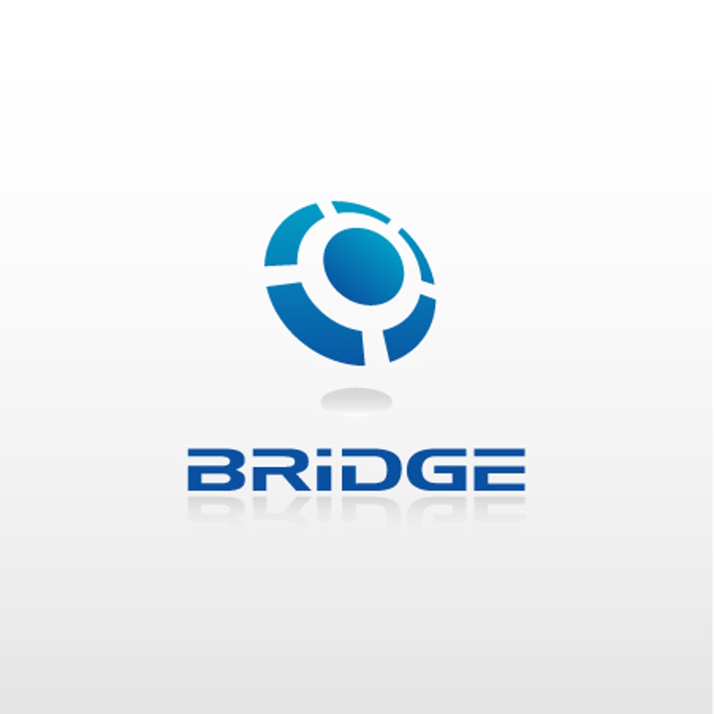 「BRIDGE」のロゴ作成