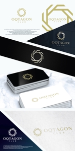 take5-design (take5-design)さんの新規店「OQTAGON」ロゴデザインの募集への提案