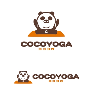 yellow_frog (yellow_frog)さんのヨガスタジオ「COCOYOGA」のロゴへの提案
