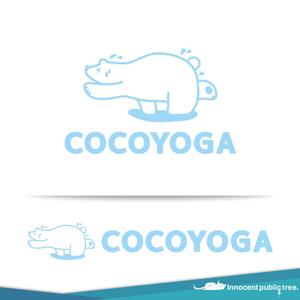 Innocent public tree (nekosu)さんのヨガスタジオ「COCOYOGA」のロゴへの提案