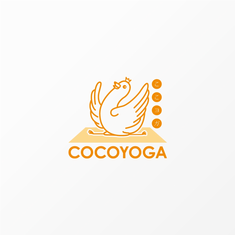 ヨガスタジオ「COCOYOGA」のロゴ