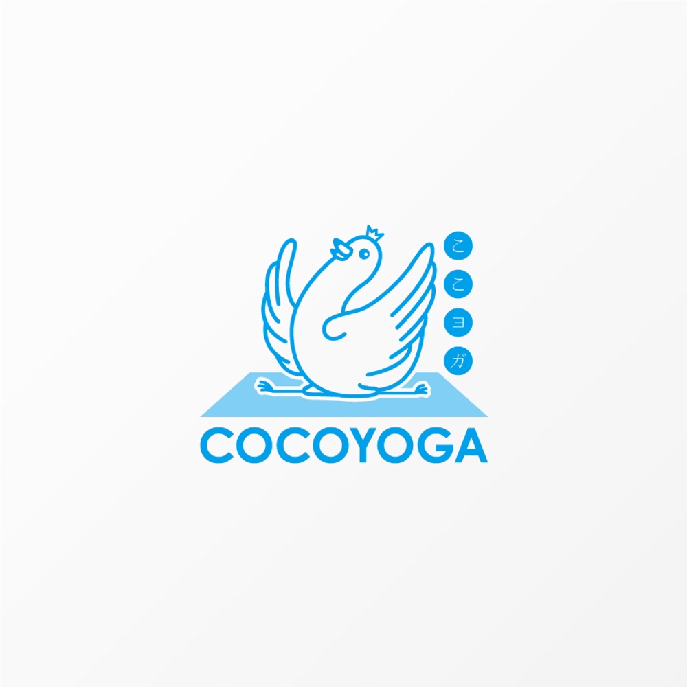 ヨガスタジオ「COCOYOGA」のロゴ