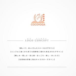 hiradate (hiradate)さんのヨガスタジオ「COCOYOGA」のロゴへの提案