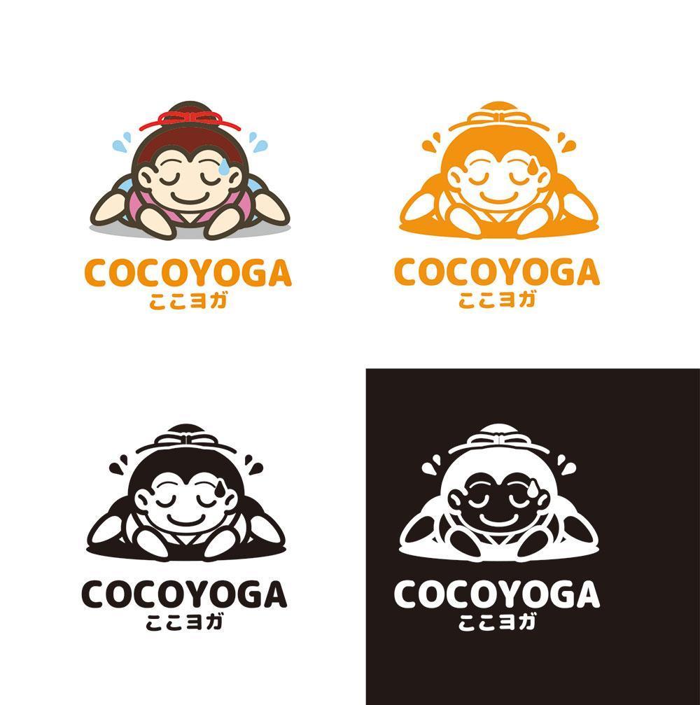 ヨガスタジオ「COCOYOGA」のロゴ