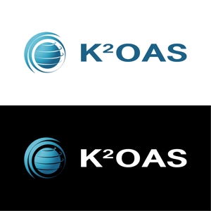 K&K (illustrator_123)さんの中国の機械加工品貿易商社「K2OAS」のロゴ作成への提案