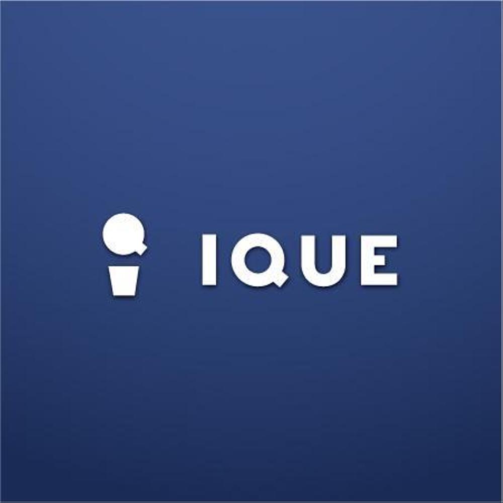 FACEBOOKアプリ開発会社「IQUE」のロゴ作成