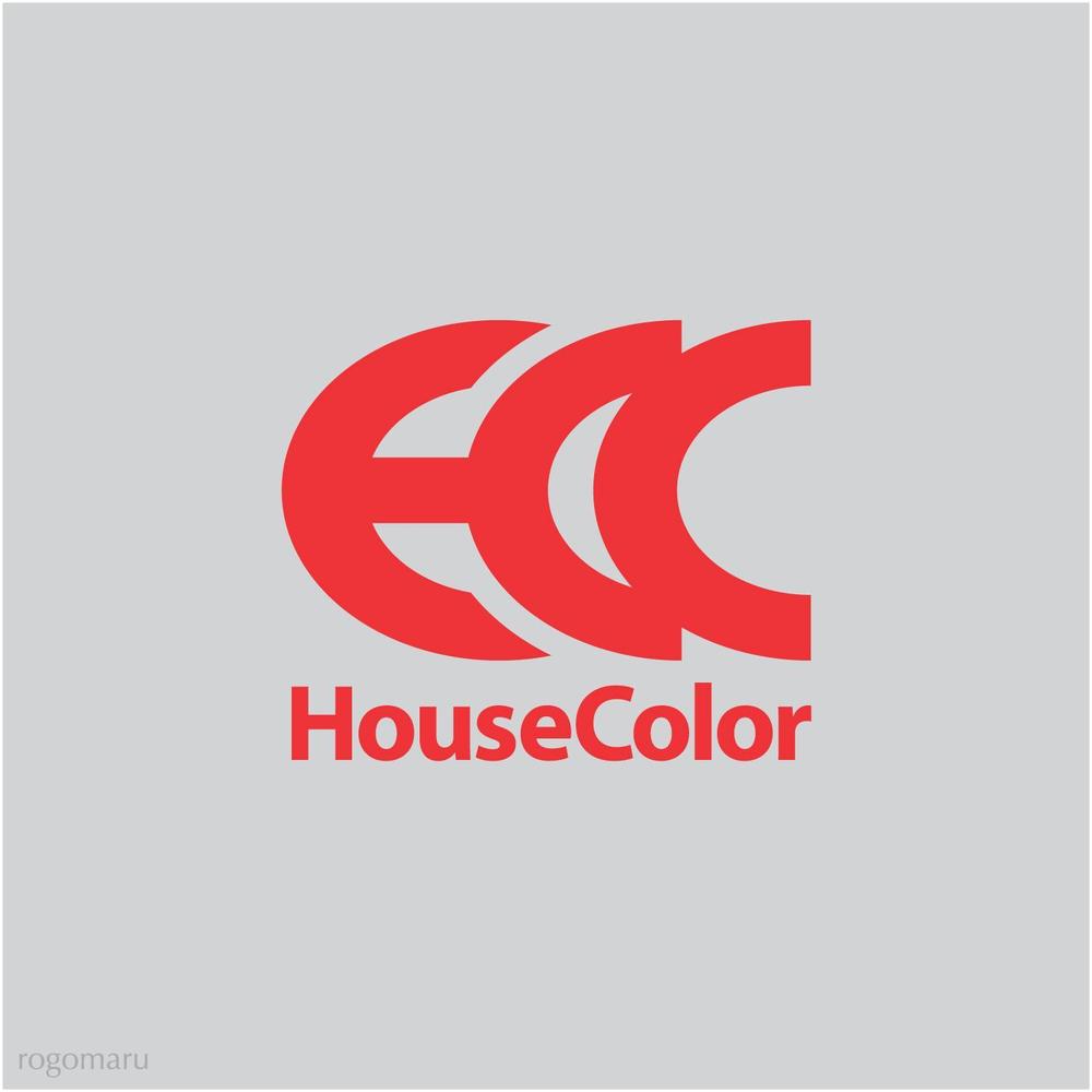 「ハウス・カラー」のロゴ作成