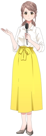 ユン助 (chimixoxoxo)さんのバーチャル女子アナウンサーのキャラクターデザイン制作への提案