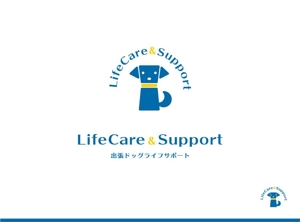 mizuho_ (mizuho_)さんの犬のトータルサポートをする「LifeCare&Support」のロゴへの提案