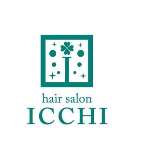 さんの「hair salon ICCHI」のロゴ作成への提案