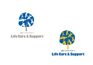 marukei (marukei)さんの犬のトータルサポートをする「LifeCare&Support」のロゴへの提案