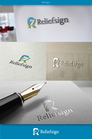 coco design (tomotin)さんの新会社「リリーフサイン」設立にともなうロゴ制作への提案