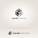 LLDESIGN (ichimaruyon)さんの箕面市船場にある家具屋「SQUARE FURNITURE」のロゴへの提案