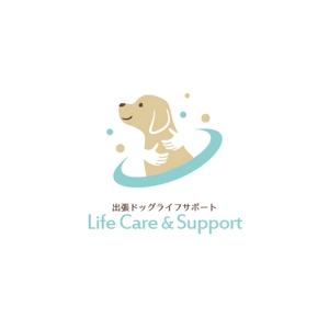 akipic (akipic)さんの犬のトータルサポートをする「LifeCare&Support」のロゴへの提案