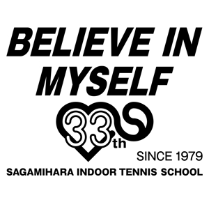 NISHIさんの33周年記念テニススクール販売用Tシャツへの提案
