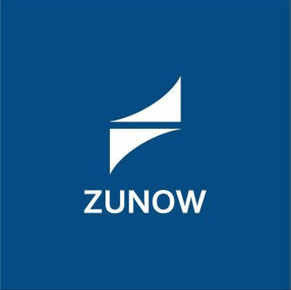 「ZUNOW」のロゴ作成