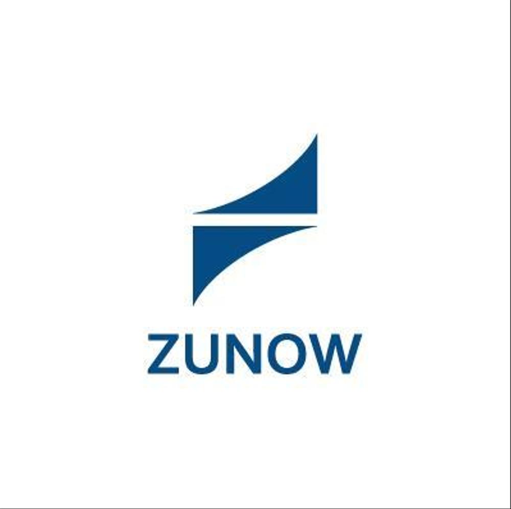 「ZUNOW」のロゴ作成