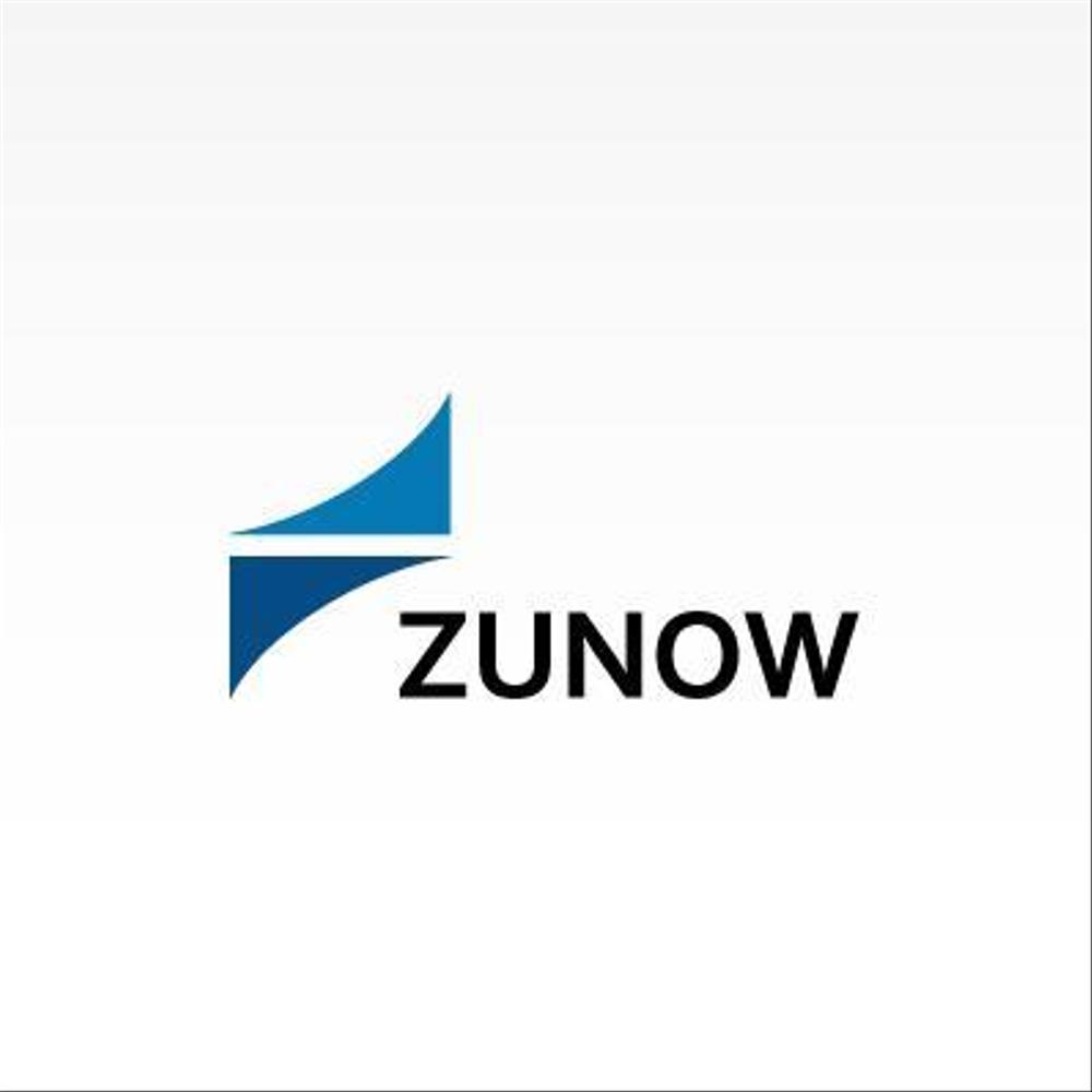 「ZUNOW」のロゴ作成