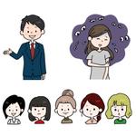 こずまも (kozmamo)さんのいらすとや「じゃない」人物のイラスト【３点】ホームページに使用しますへの提案