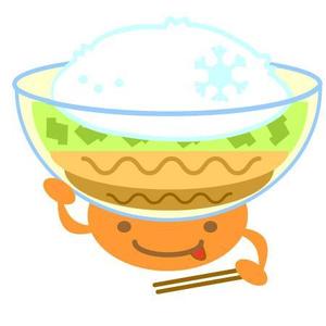 Jelly (Jelly)さんの新感覚冷麺「白雪冷麺」のイメージイラストへの提案