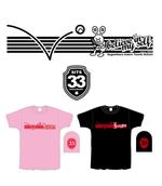 claphandsさんの33周年記念テニススクール販売用Tシャツへの提案