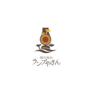 TAD (Sorakichi)さんのガラス体験工房「手作りトルコランプ　南の島のランプやさん」のロゴへの提案