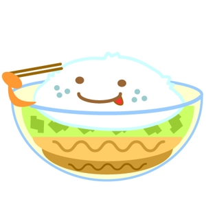 Jelly (Jelly)さんの新感覚冷麺「白雪冷麺」のイメージイラストへの提案
