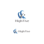 design vero (VERO)さんのECサイト車パーツ及びフィットネスウェア販売「High Five」のロゴへの提案