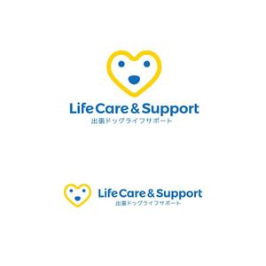  K-digitals (K-digitals)さんの犬のトータルサポートをする「LifeCare&Support」のロゴへの提案