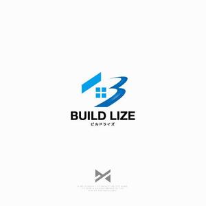 Impactさんの建設会社  ビルドライズ  （BUILD LIZE）のロゴ  への提案