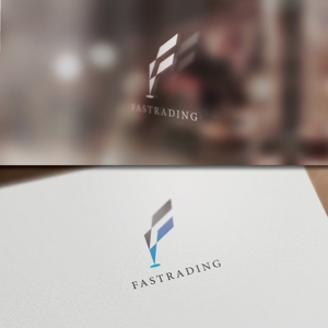 late_design ()さんのネット通信販売会社のロゴ　「Fastrading  ファストレーディング株式会社」のロゴ作成への提案