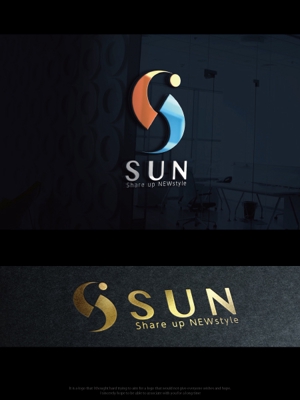 魔法スタジオ (mahou-phot)さんの新会社設立【株式会社SUN】のロゴへの提案