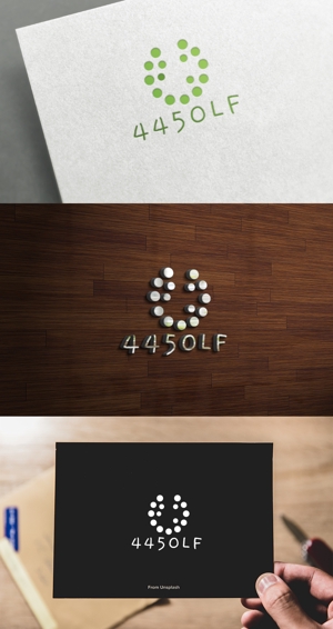 athenaabyz ()さんの女性参加限定ゴルフコンペ(445GOLF)のロゴのデザイン作成依頼 ヨンヨンゴルフへの提案